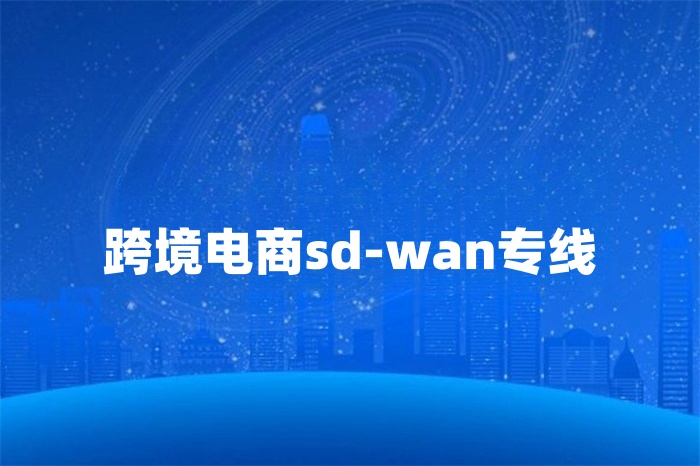 跨境電商sd-wan專線 跨境電商sd-wan專線