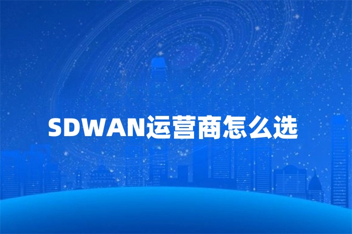 SDWAN運營商 SDWAN運營商