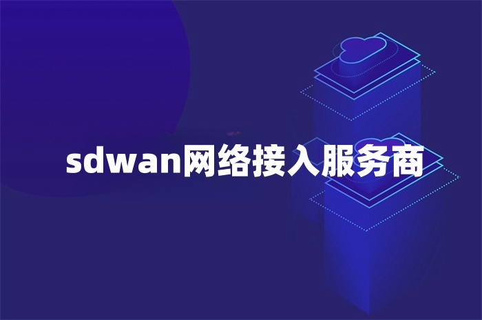 sdwan網絡接入服務商 sdwan網絡接入服務商