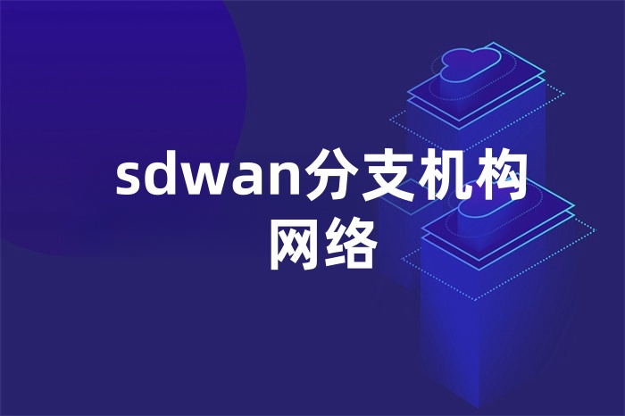 sdwan分支機(jī)構(gòu)網(wǎng)絡(luò) sdwan分支機(jī)構(gòu)網(wǎng)絡(luò)
