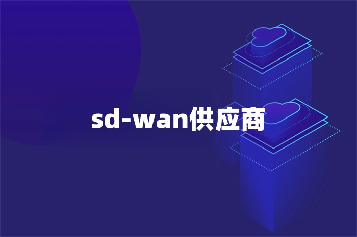 sd-wan供應(yīng)商 sd-wan供應(yīng)商
