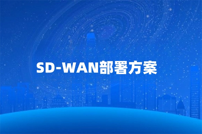SD-WAN部署方案