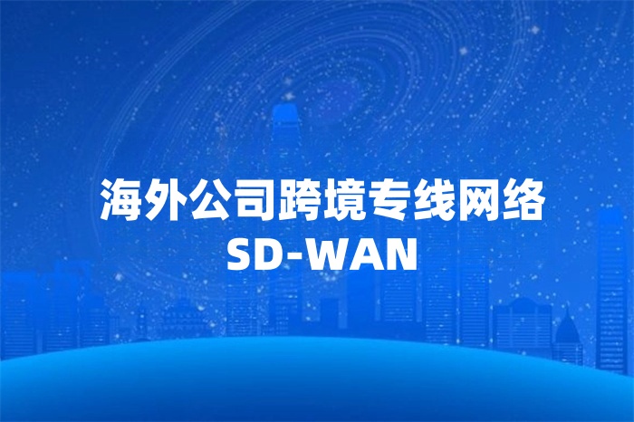 海外公司跨境專線網(wǎng)絡SD-WAN 海外公司跨境專線網(wǎng)絡SD-WAN